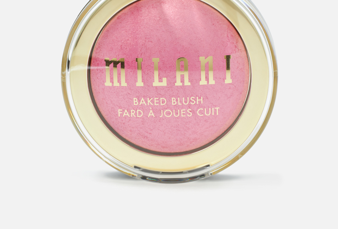 MILANI Запеченные румяна для лица Baked blush 01, Dolce pink 3.5 г MILANI Запеченные румяна для лица Baked blush