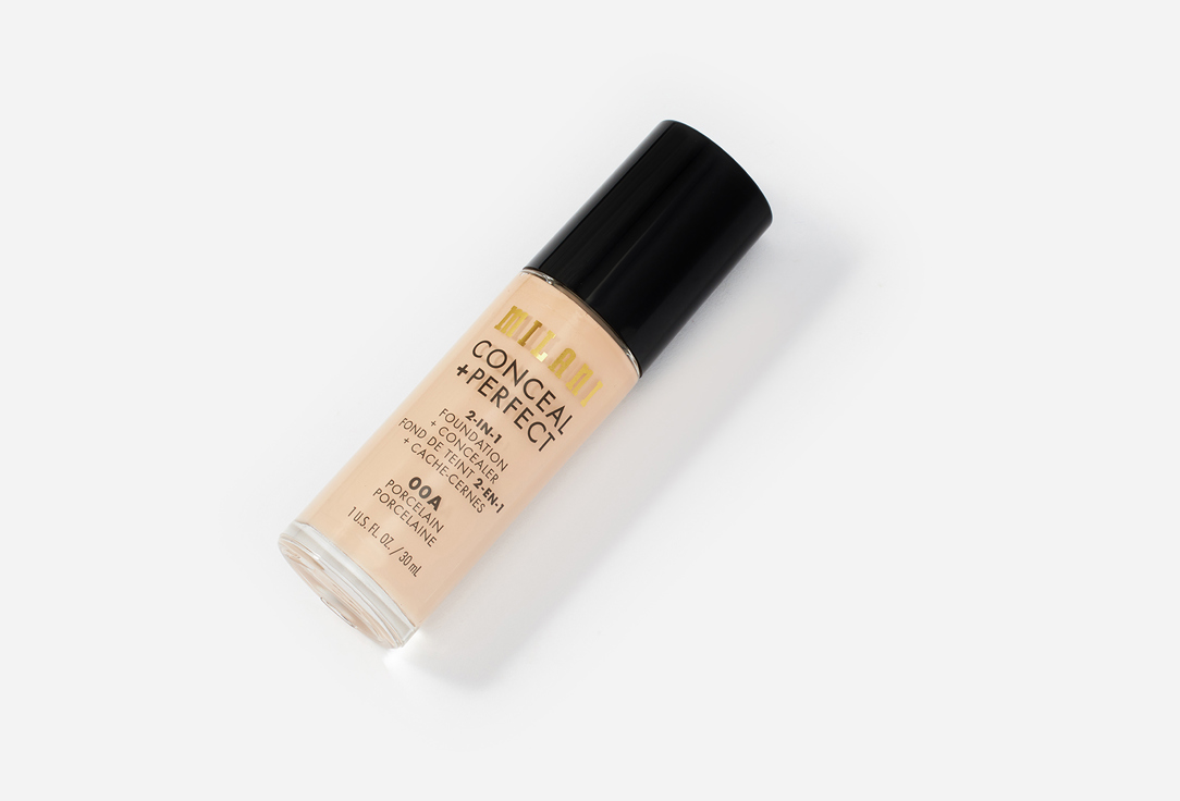 MILANI MEDIUM-TO-FULL COVERAGE NATURAL-MATTE FOUNDATION Conceal Perfect