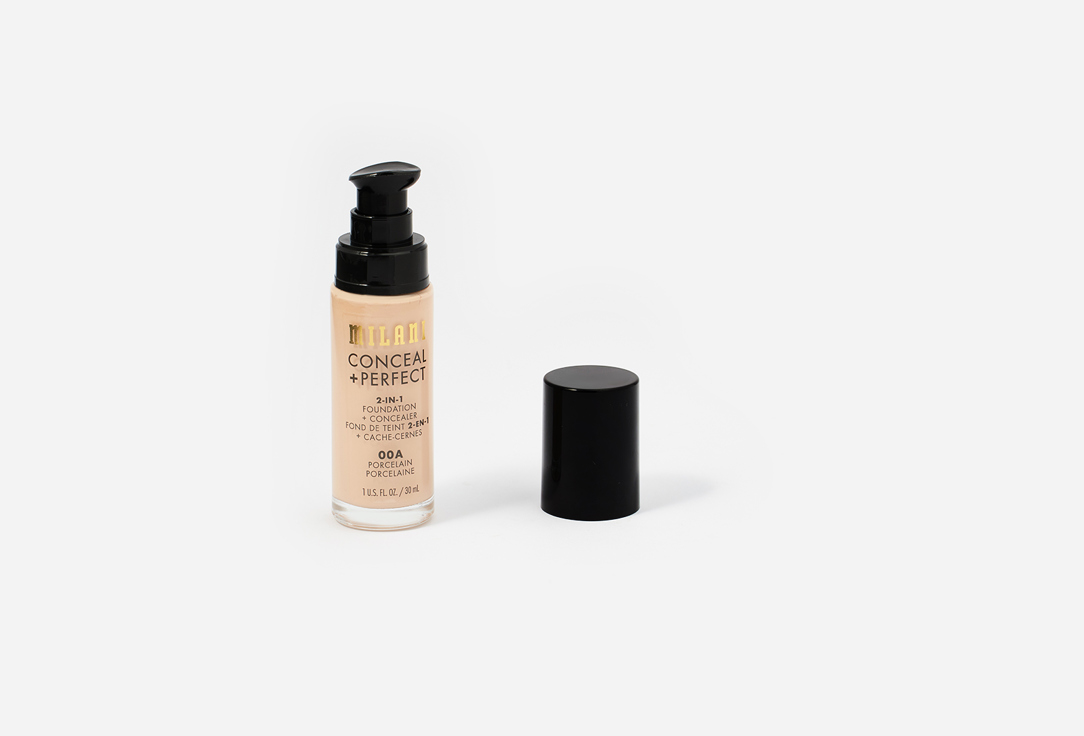 MILANI MEDIUM-TO-FULL COVERAGE NATURAL-MATTE FOUNDATION Conceal Perfect