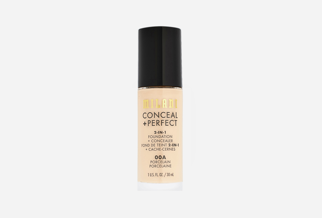 MILANI MEDIUM-TO-FULL COVERAGE NATURAL-MATTE FOUNDATION Conceal Perfect