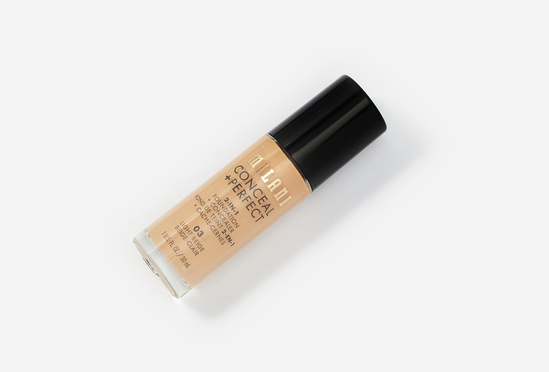 MILANI MEDIUM-TO-FULL COVERAGE NATURAL-MATTE FOUNDATION Conceal Perfect