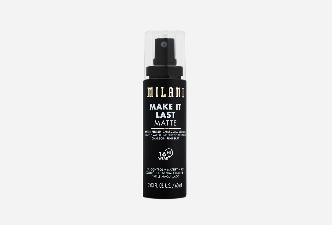 MILANI Mattifying Setting Spray Make It Last Charcoal