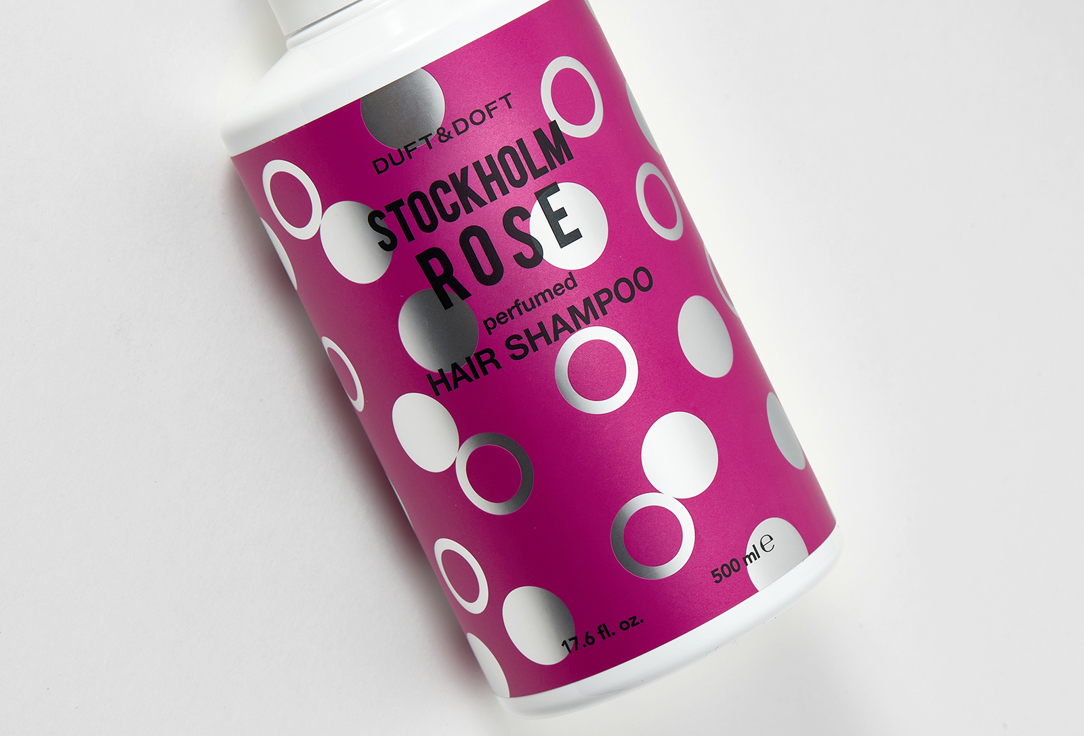 DUFT & DOFT Perfumed hair shampoo Stockholm rose 500 ml DUFT & DOFT Perfumed hair shampoo Stockholm rose