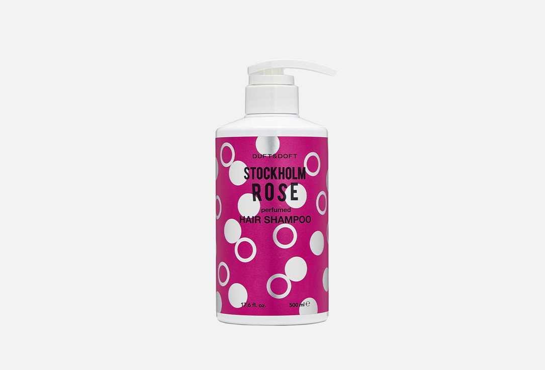 DUFT & DOFT Perfumed hair shampoo Stockholm rose 500 ml DUFT & DOFT Perfumed hair shampoo Stockholm rose