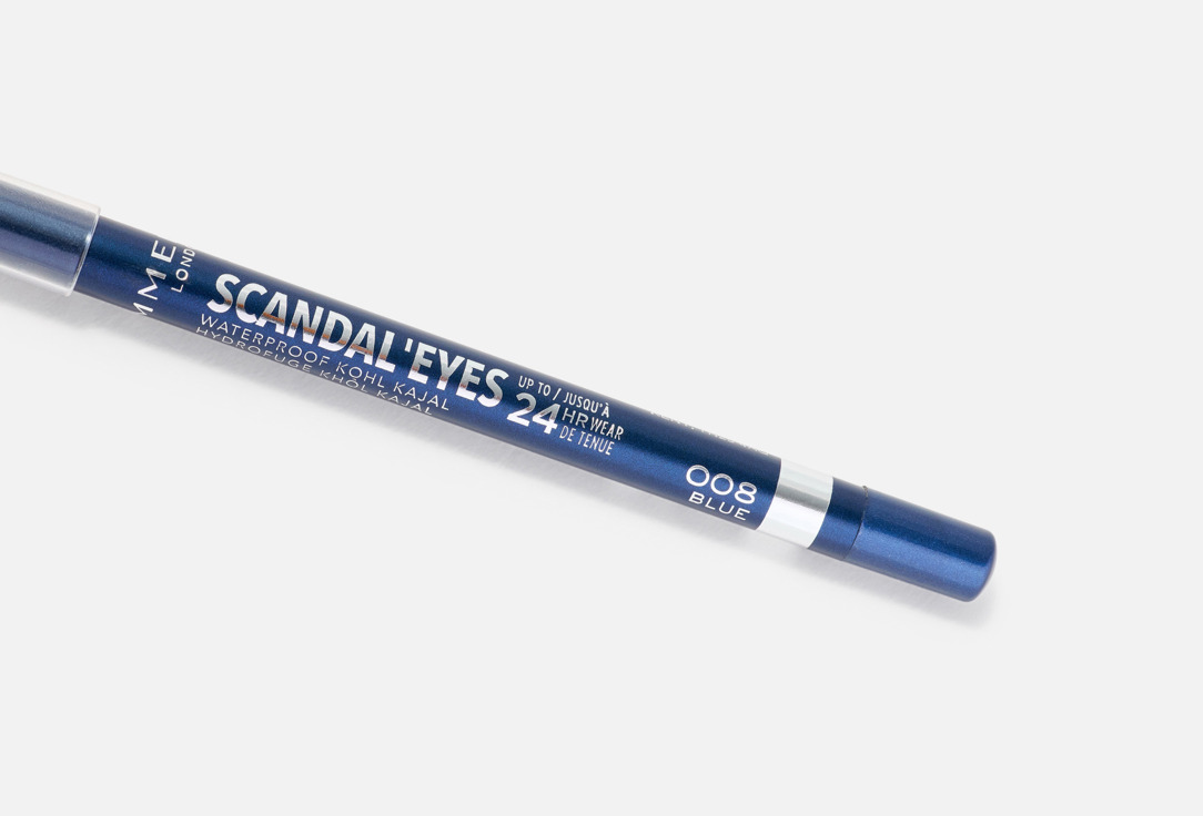 Rimmel Карандаш для глаз водостойкий Scandaleyes 008 1.3 г Rimmel Карандаш для глаз водостойкий Scandaleyes