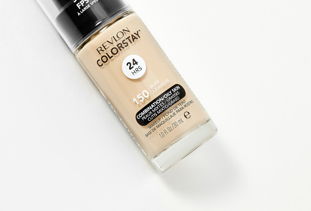 Revlon matte liquid foundation SPF 15 Colorstay Makeup For Combination-Oily Skin 150, Buff 30 ml Revlon matte liquid foundation SPF 15 Colorstay Makeup For Combination-Oily Skin