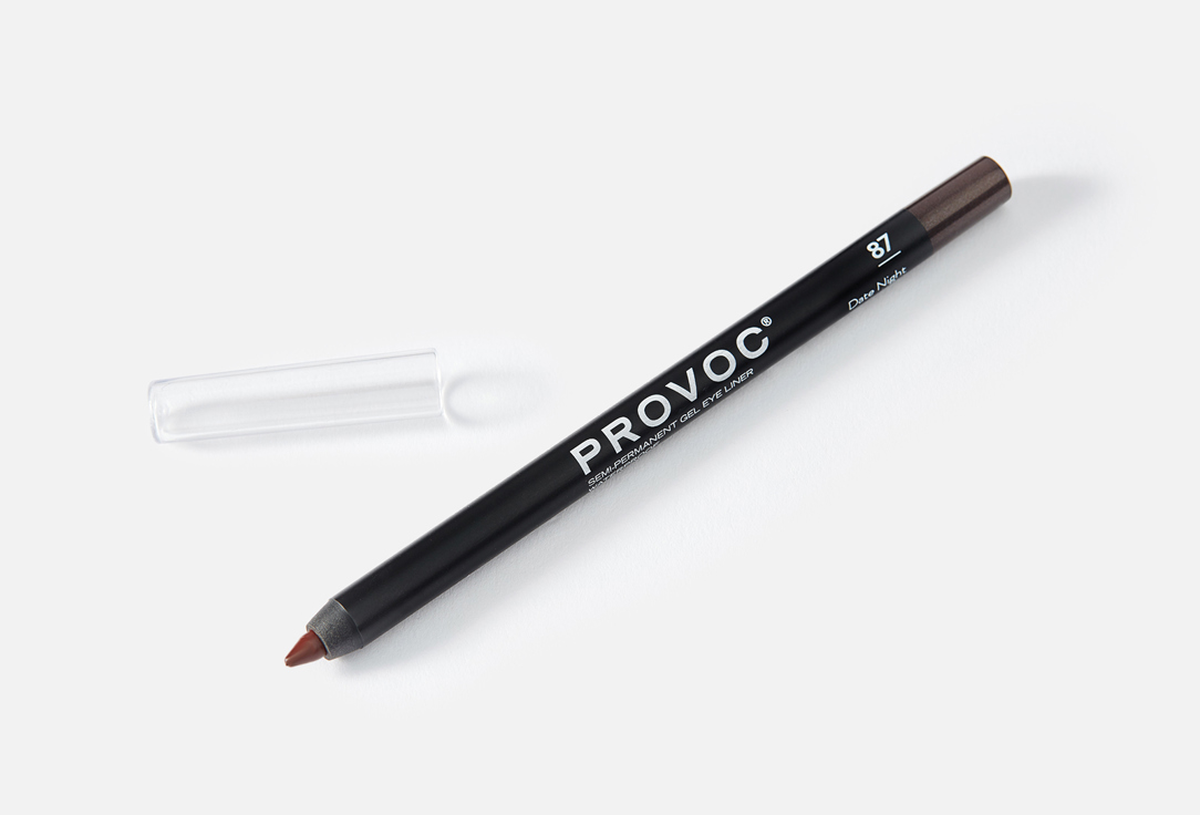 Provoc Semi-permanent Waterproof Eye Pencil Gel Eyeliner