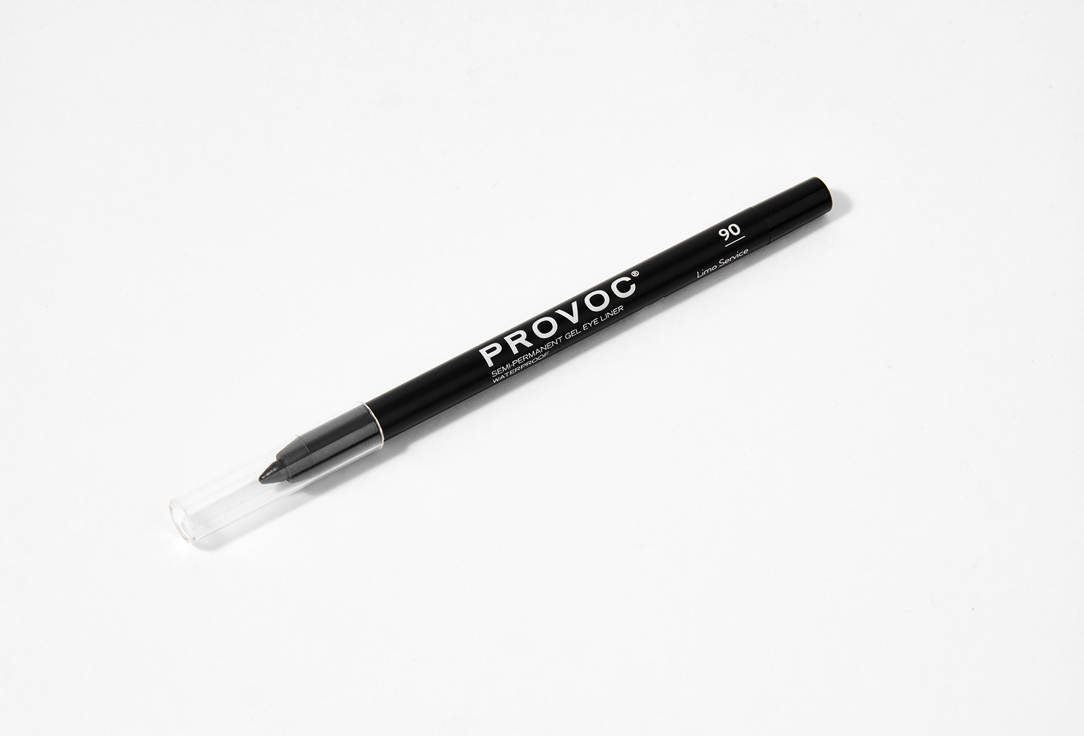 Provoc Semi-permanent Waterproof Eye Pencil Gel Eyeliner 90, Limo service 1.4 g Provoc Semi-permanent Waterproof Eye Pencil Gel Eyeliner