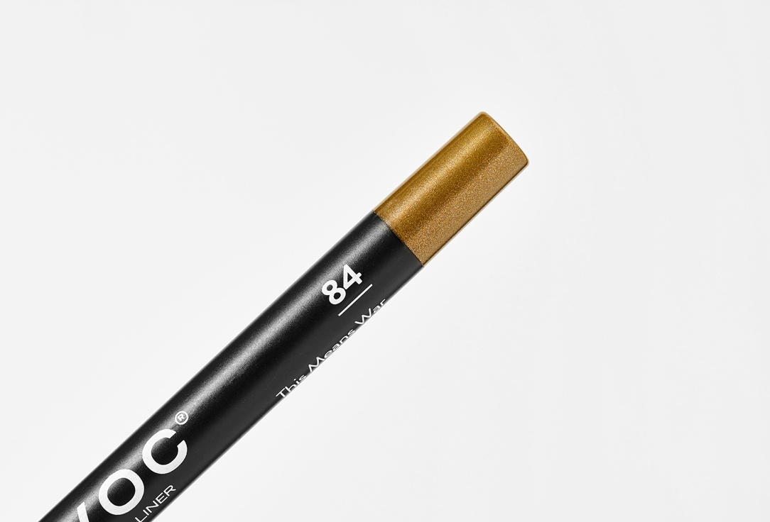 Provoc Semi-permanent Waterproof Eye Pencil Gel Eyeliner 84, This means war 1.4 g Provoc Semi-permanent Waterproof Eye Pencil Gel Eyeliner