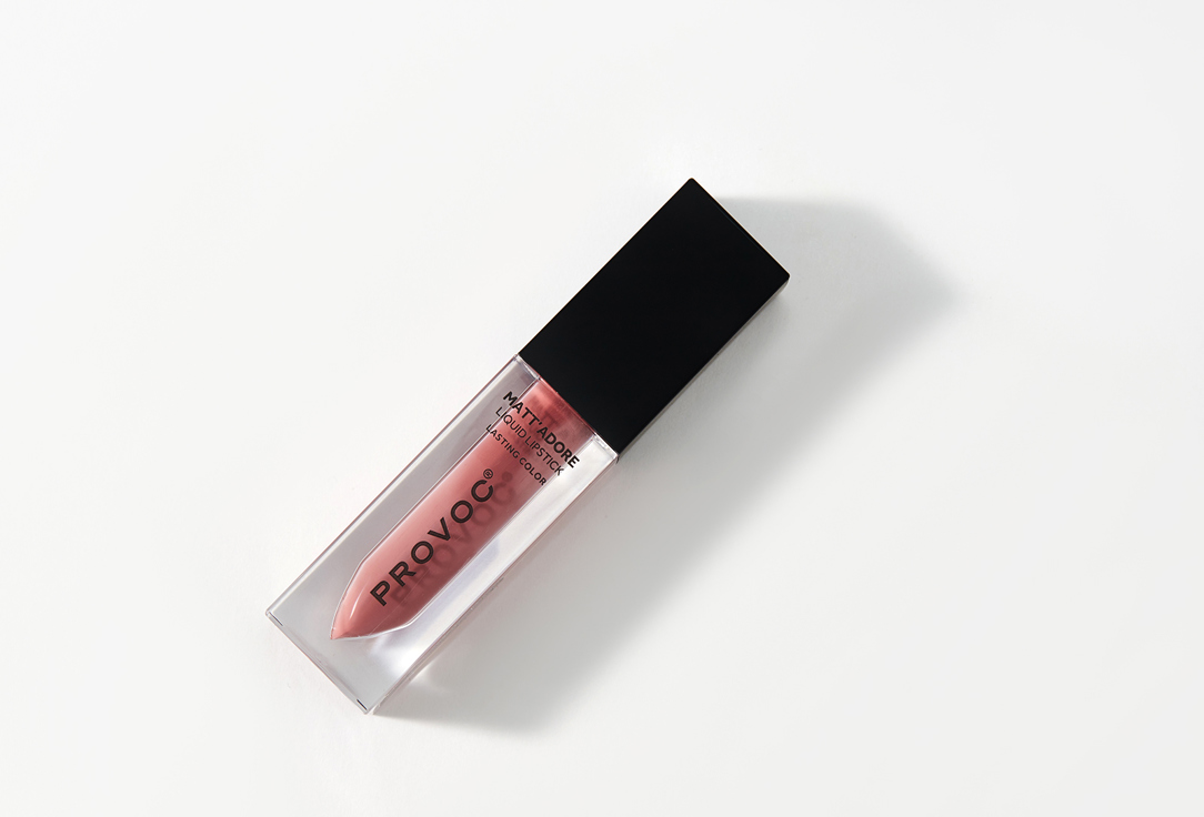 Provoc Long-Lasting Matte Liquid Lipstick Matt'adore 07, Abundant 4.5 g Provoc Long-Lasting Matte Liquid Lipstick Matt'adore