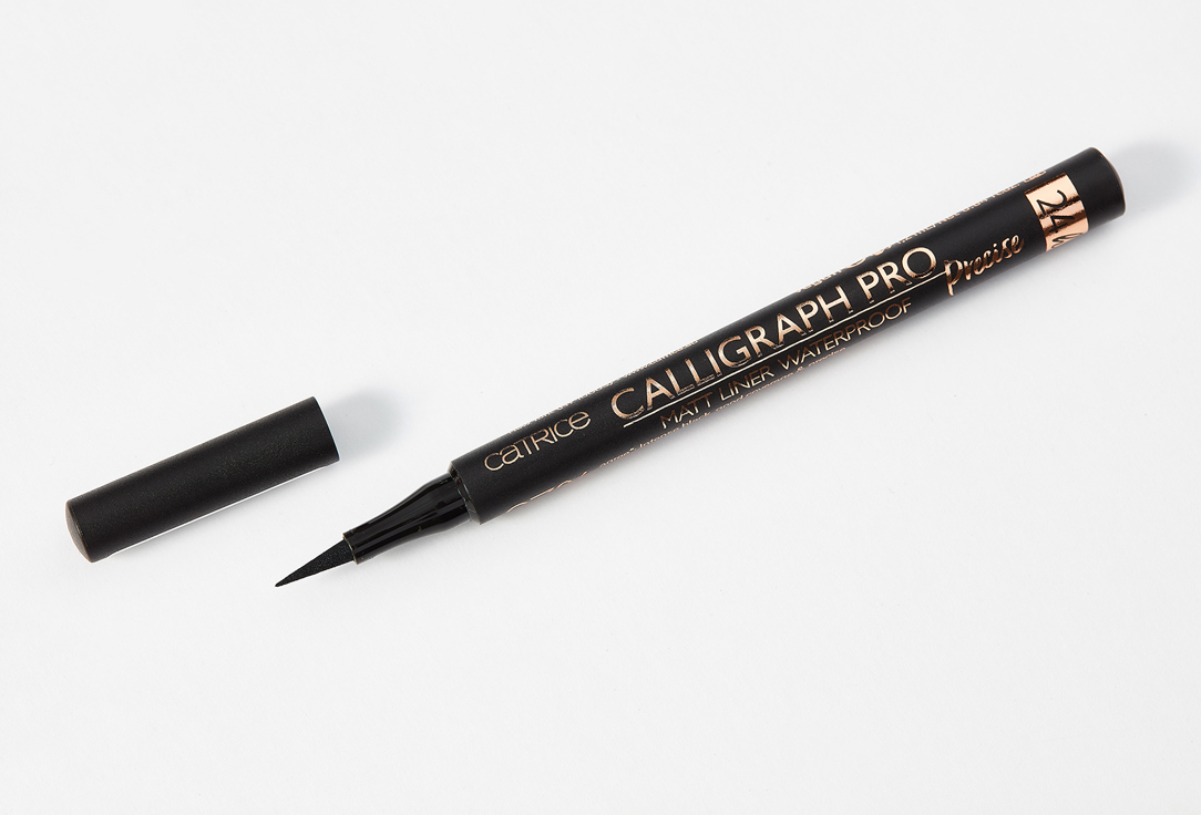 Catrice Matte Eyeliner Calligraph Pro Precise 20H Waterproof 010, Intense black 1.2 ml Catrice Matte Eyeliner Calligraph Pro Precise 20H Waterproof