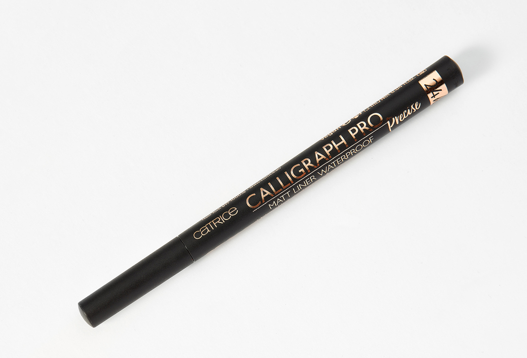 Catrice Matte Eyeliner Calligraph Pro Precise 20H Waterproof 010, Intense black 1.2 ml Catrice Matte Eyeliner Calligraph Pro Precise 20H Waterproof