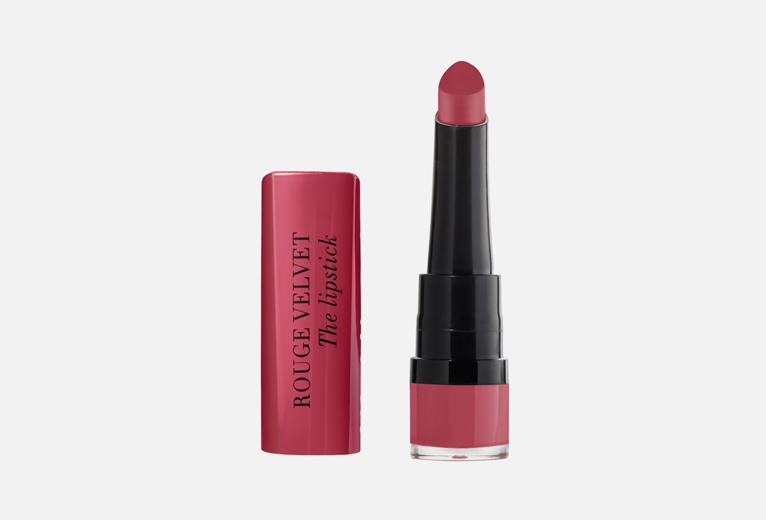 Bourjois Lipstick Rouge Velvet 03, Hyppink chic 2.4 g Bourjois Lipstick Rouge Velvet