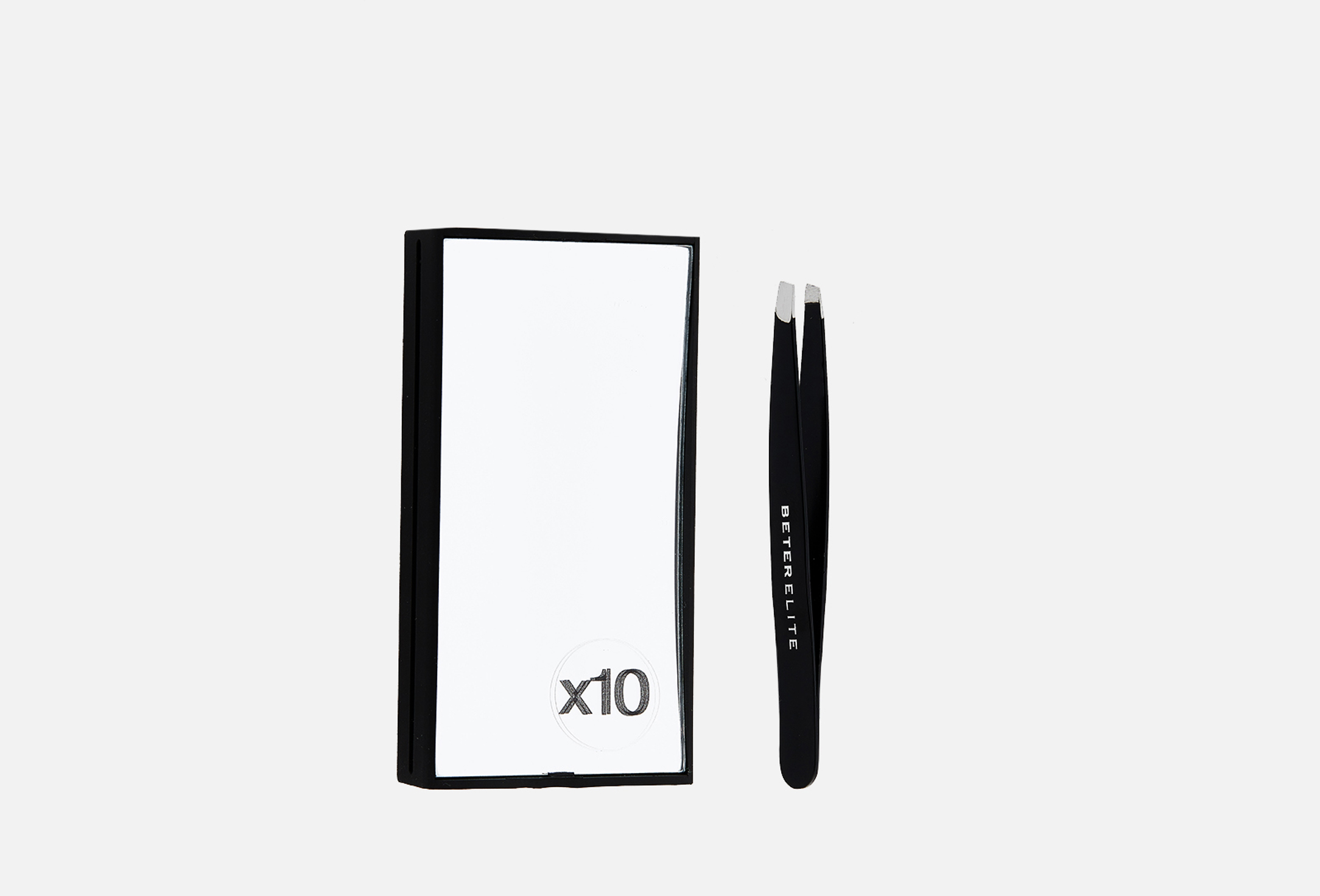 Elite Magnifying Mirror X10 Including Tweezers 1
