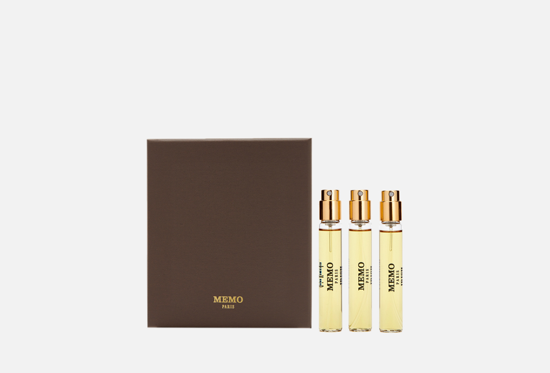 MEMO Paris Eau de Parfum Miniature Set IRISH LEATHER