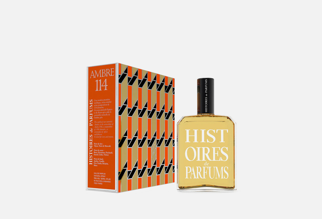 Histoires de Parfums Eau de parfum Ambre 114 120 ml Histoires de Parfums Eau de parfum Ambre 114