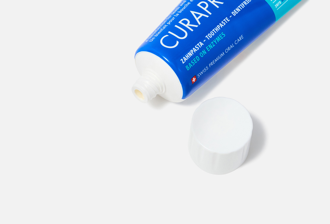 Curaprox Fluoride Free Enzyme Toothpaste Enzycal Zero
