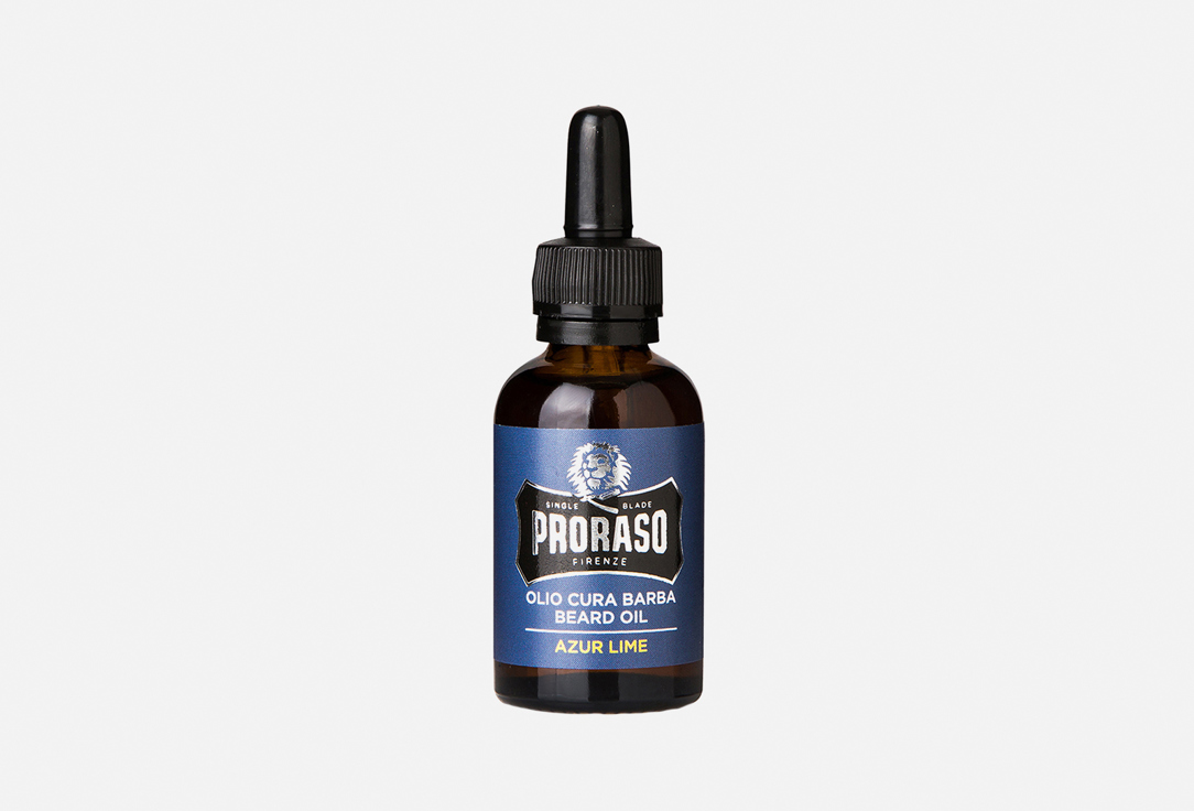 Proraso Nourishing Hair Oil Beard Oil: Azur Lime