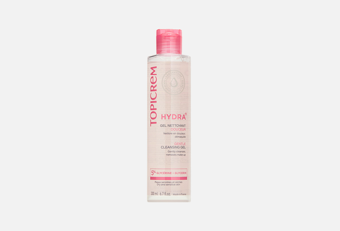 Topicrem Face & Body GENTLE CLEANSING GEL Hydra+ 200 ml Topicrem Face & Body GENTLE CLEANSING GEL Hydra+