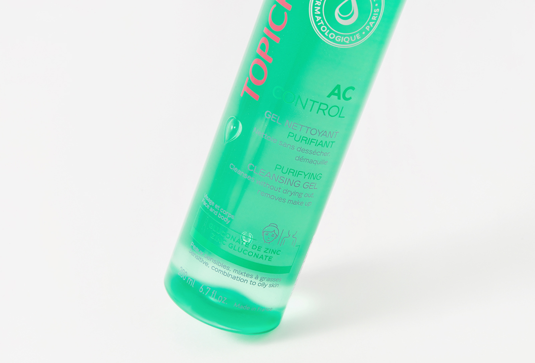 Topicrem Face & Body PURIFYING CLEANSING GEL AC Control