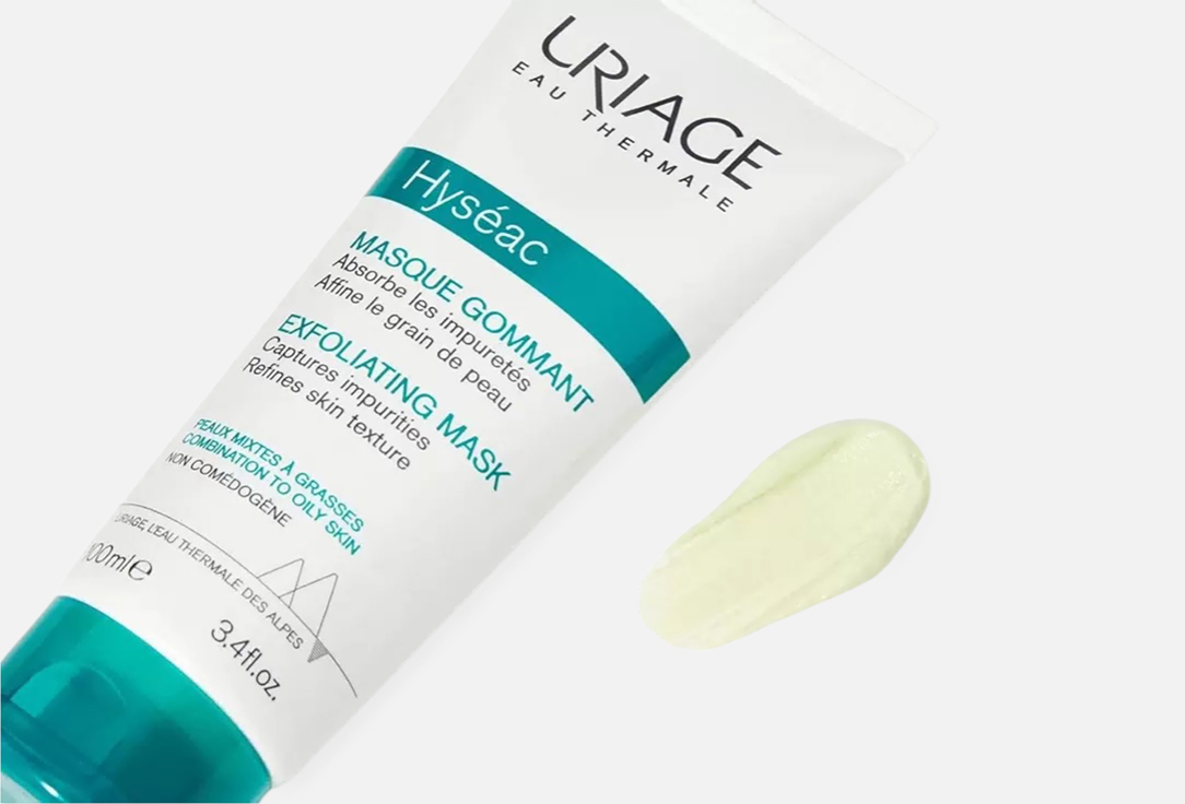 Uriage Exfoliating  peeling face mask Hyseac