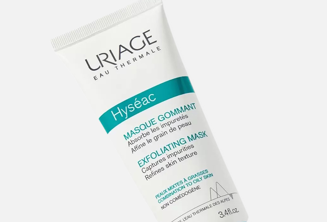 Uriage Exfoliating  peeling face mask Hyseac