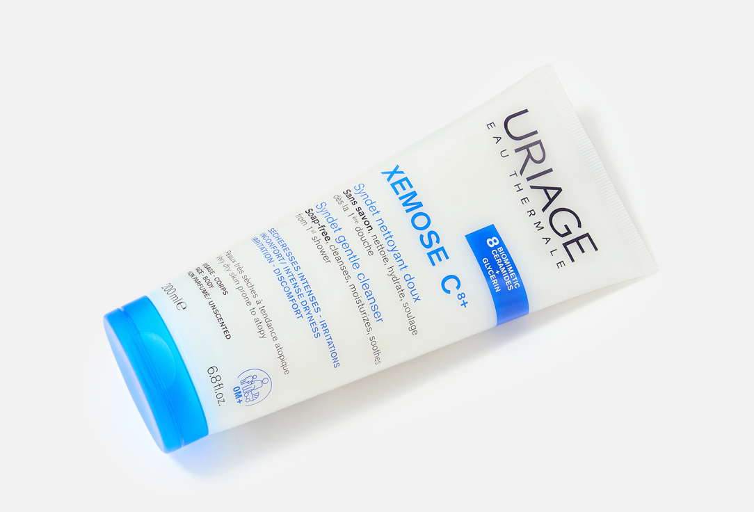 Uriage Gentle Cleansing gel for face and body Xemose