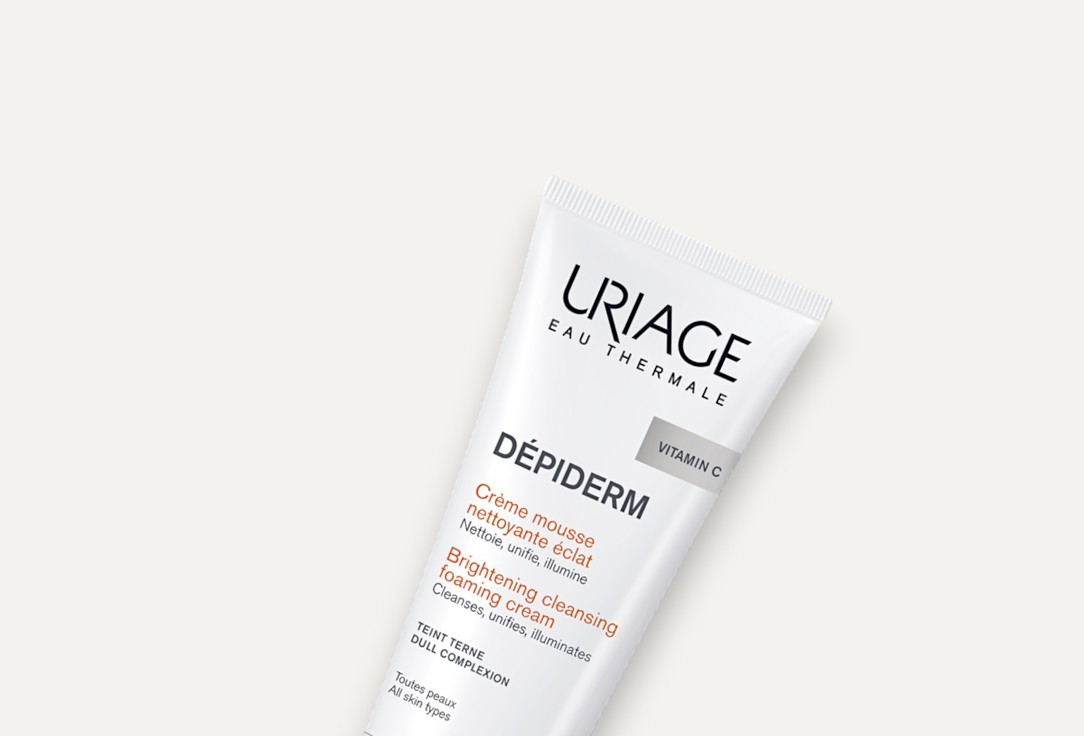 Uriage Brightening cleansing foam Depiderm 100 ml Uriage Brightening cleansing foam Depiderm