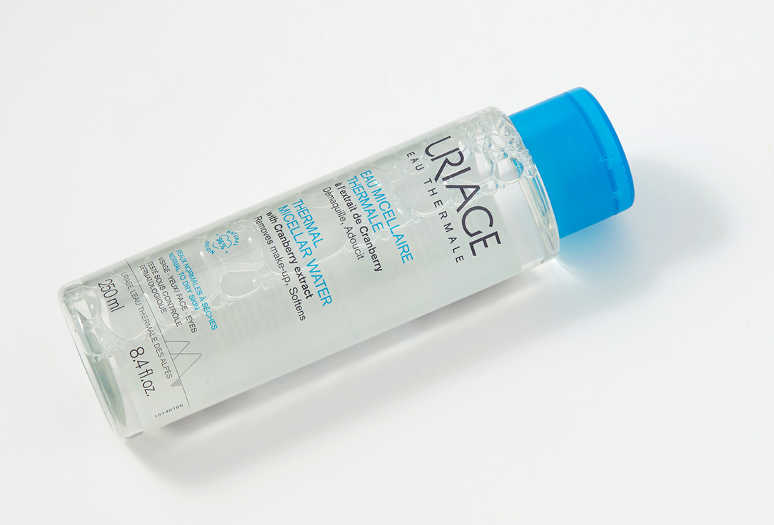 Uriage Thermal Face cleansing micellar water Blue 250 ml Uriage Thermal Face cleansing micellar water Blue