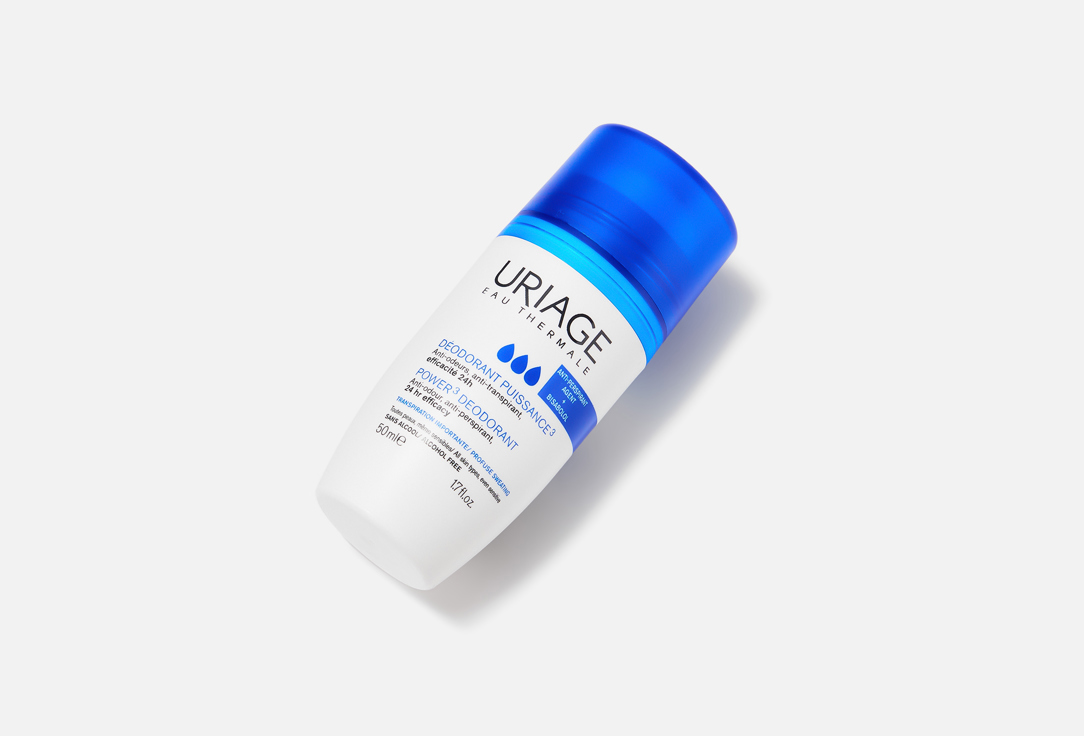 Uriage TRIPLE STRENGTH ROLL-ON DEODORANT POWER 3 DEODORANT