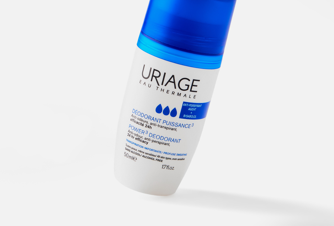 Uriage TRIPLE STRENGTH ROLL-ON DEODORANT POWER 3 DEODORANT