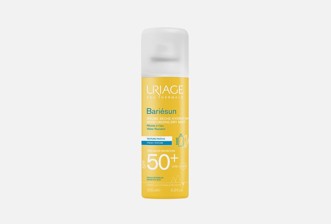 Uriage Moisturizing face and body mist spf 50+ Bariesun