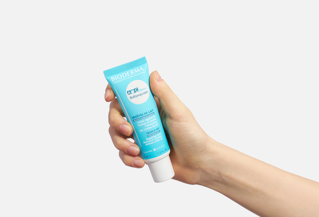 Bioderma Cradle cap treatment cream for infants Abcderm baby squam