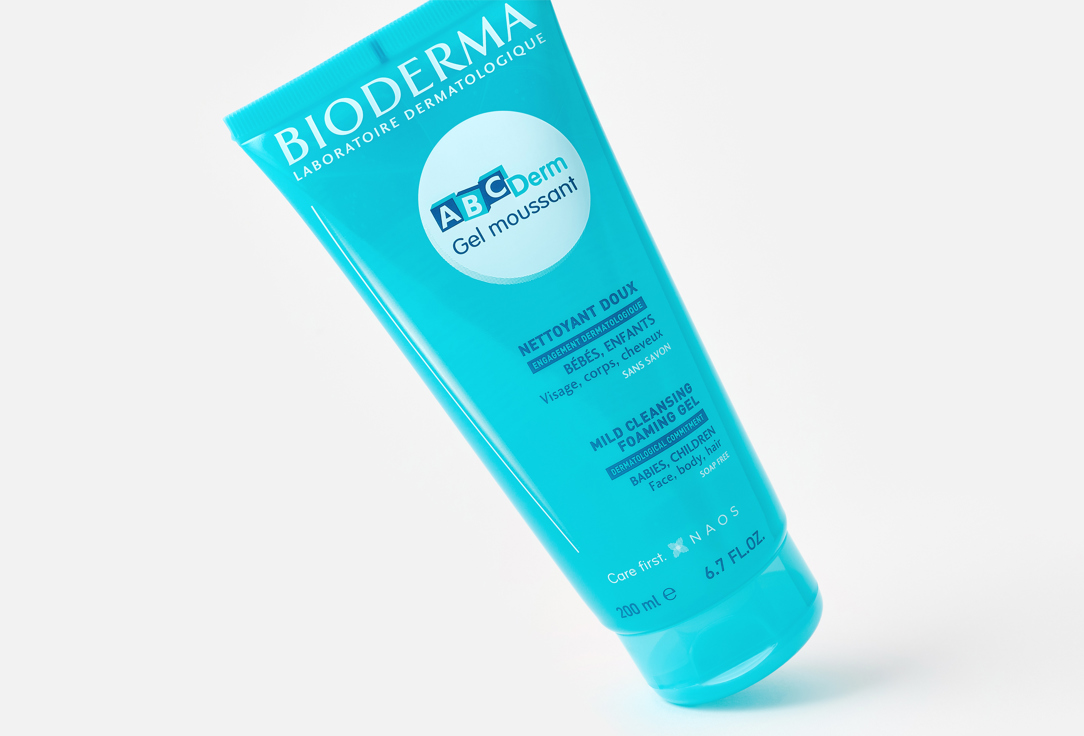Bioderma Cleansing foaming gel ABCderm 200 ml Bioderma Cleansing foaming gel ABCderm