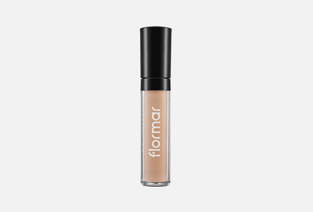 Flormar Lightweight Liquid Semi-Matte Concealer Perfect Coverage 004, Medium Beige 5 ml Flormar Lightweight Liquid Semi-Matte Concealer Perfect Coverage