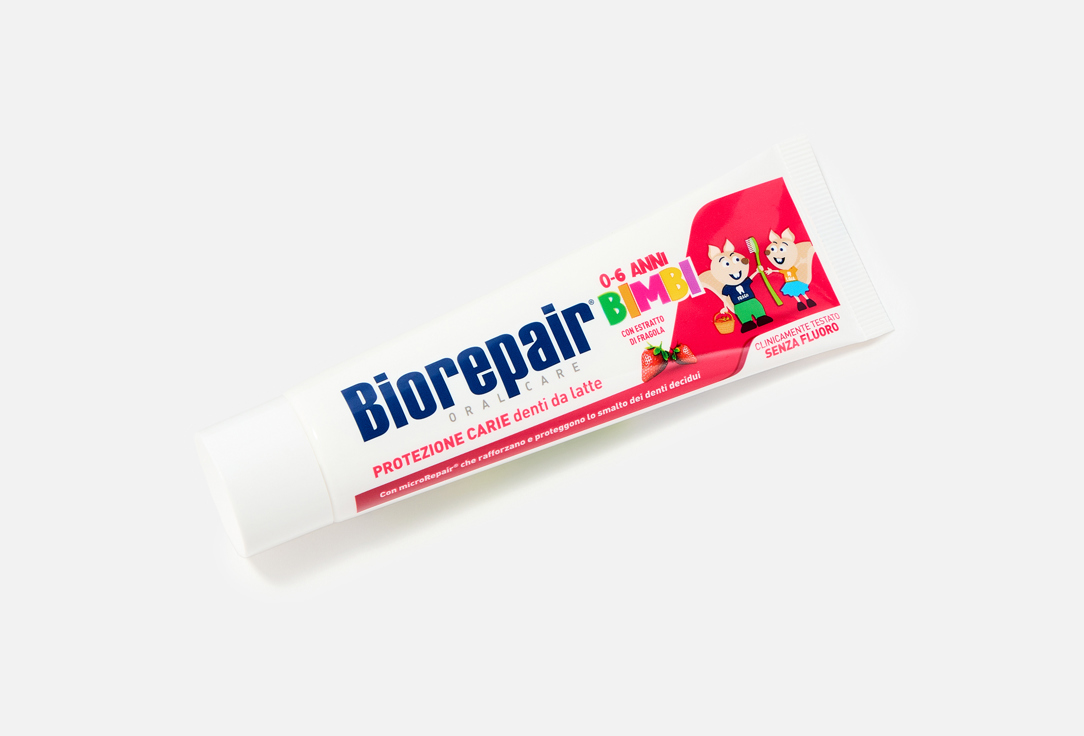 Biorepair KIDS STRAWBERRY TOOTHPASTE Kids 0–6