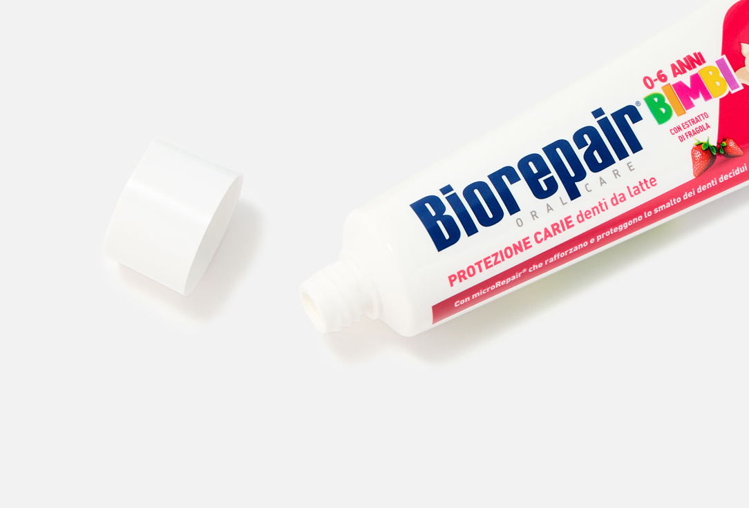 Biorepair KIDS STRAWBERRY TOOTHPASTE Kids 0–6