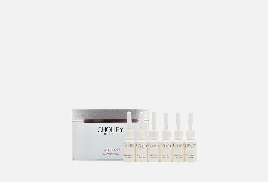 CHOLLEY Concentrated Balancing Face Ampoules BIOCLEAN S 6 pcs CHOLLEY Concentrated Balancing Face Ampoules BIOCLEAN S