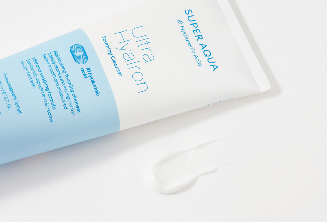 Missha Moisturizing Foaming Face Cleanser Super Aqua 200 ml Missha Moisturizing Foaming Face Cleanser Super Aqua