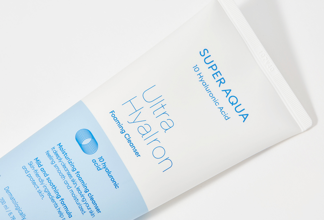 Missha Moisturizing Foaming Face Cleanser Super Aqua 200 ml Missha Moisturizing Foaming Face Cleanser Super Aqua