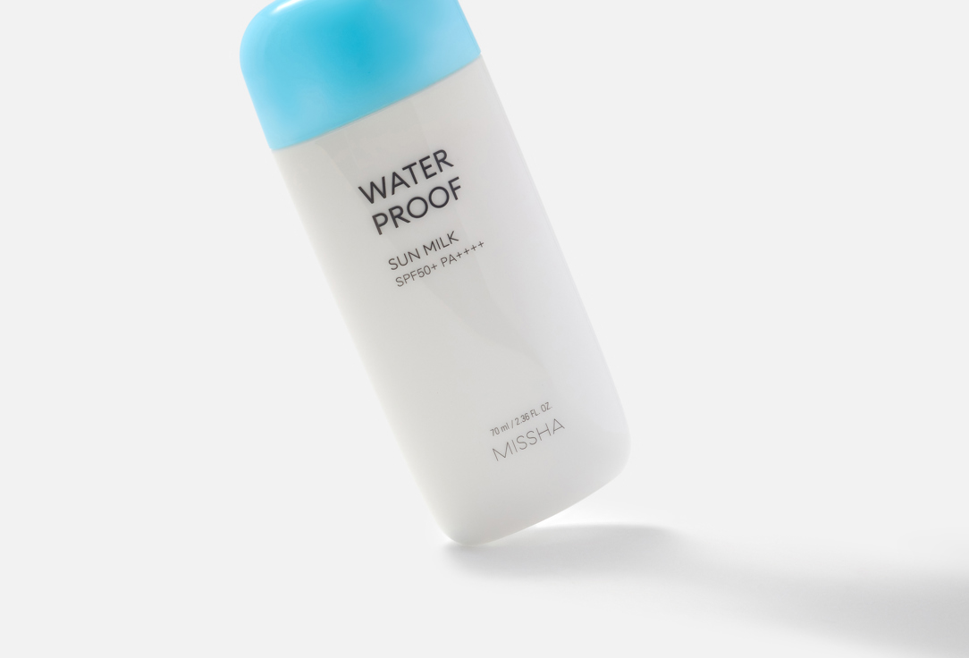 Missha Waterproof Sunscreen Face Milk SPF50+ Sun Milk Water Proof