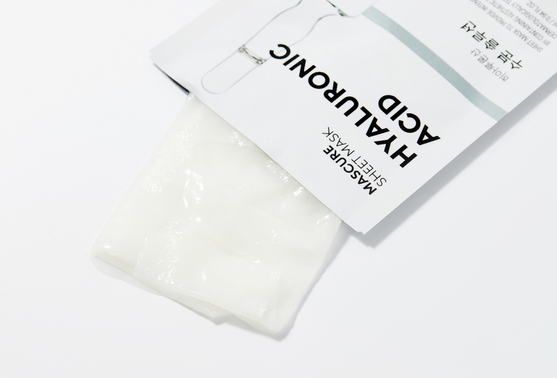 Missha Hyaluron Acid Face Sheet Mask Mascure 1 pcs Missha Hyaluron Acid Face Sheet Mask Mascure