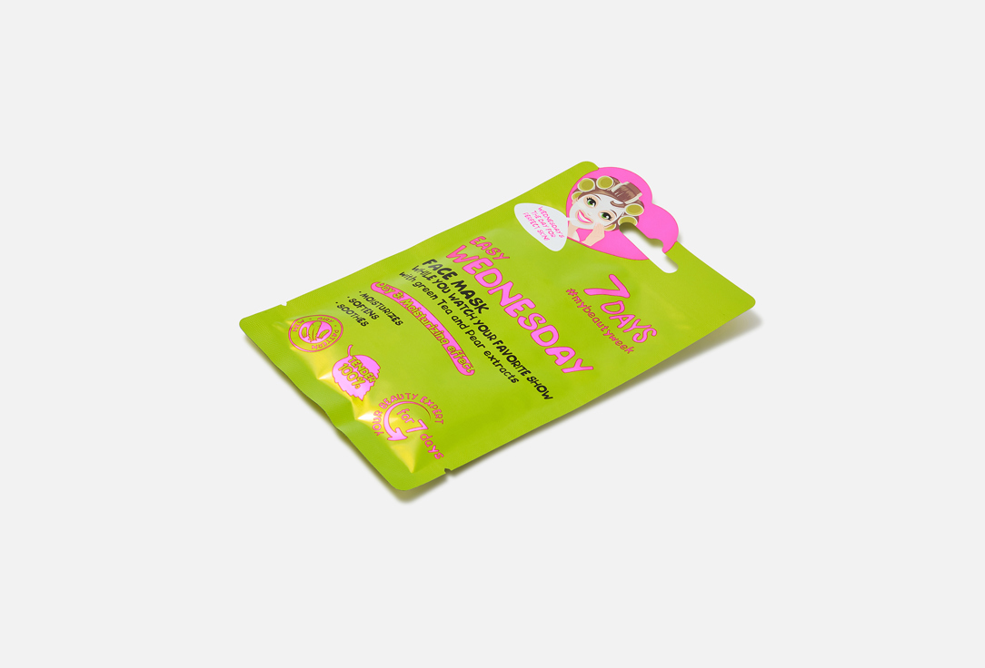 7DAYS Smoothing Face Sheet Mask Easy Wednesday