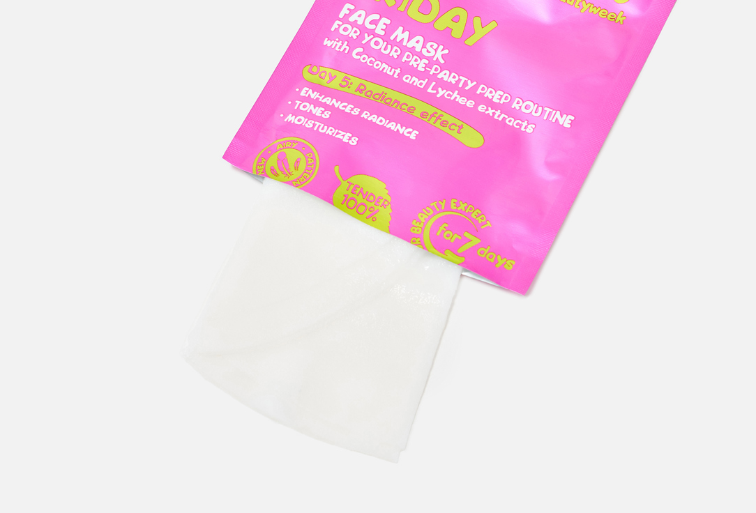7DAYS Illuminating Face Sheet Mask Blazing Friday