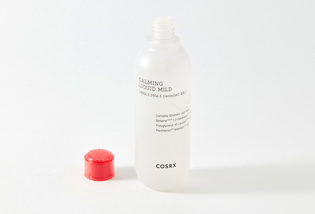 Cosrx Exfoliating & acne-calming essence face toner Ac Collection Calming Liquid Mild
