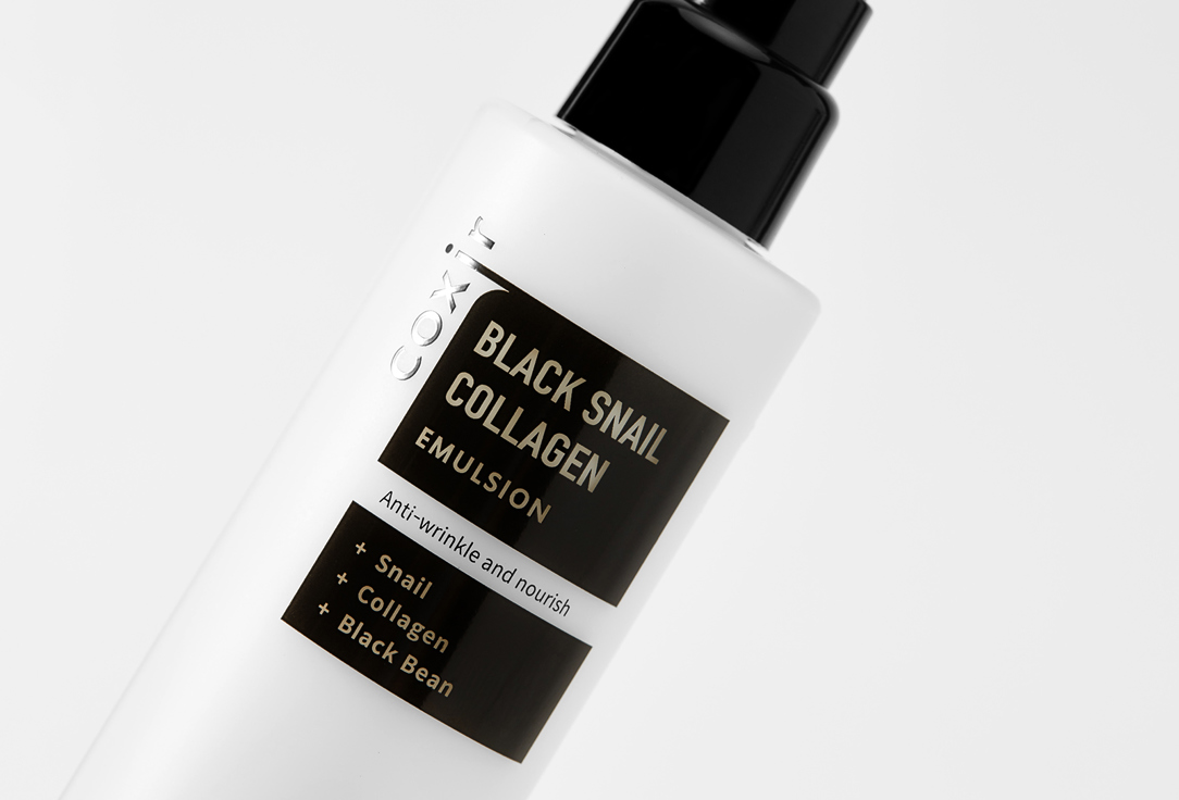 COXIR Face Collagen Emulsion Black Snail 100 ml COXIR Face Collagen Emulsion Black Snail