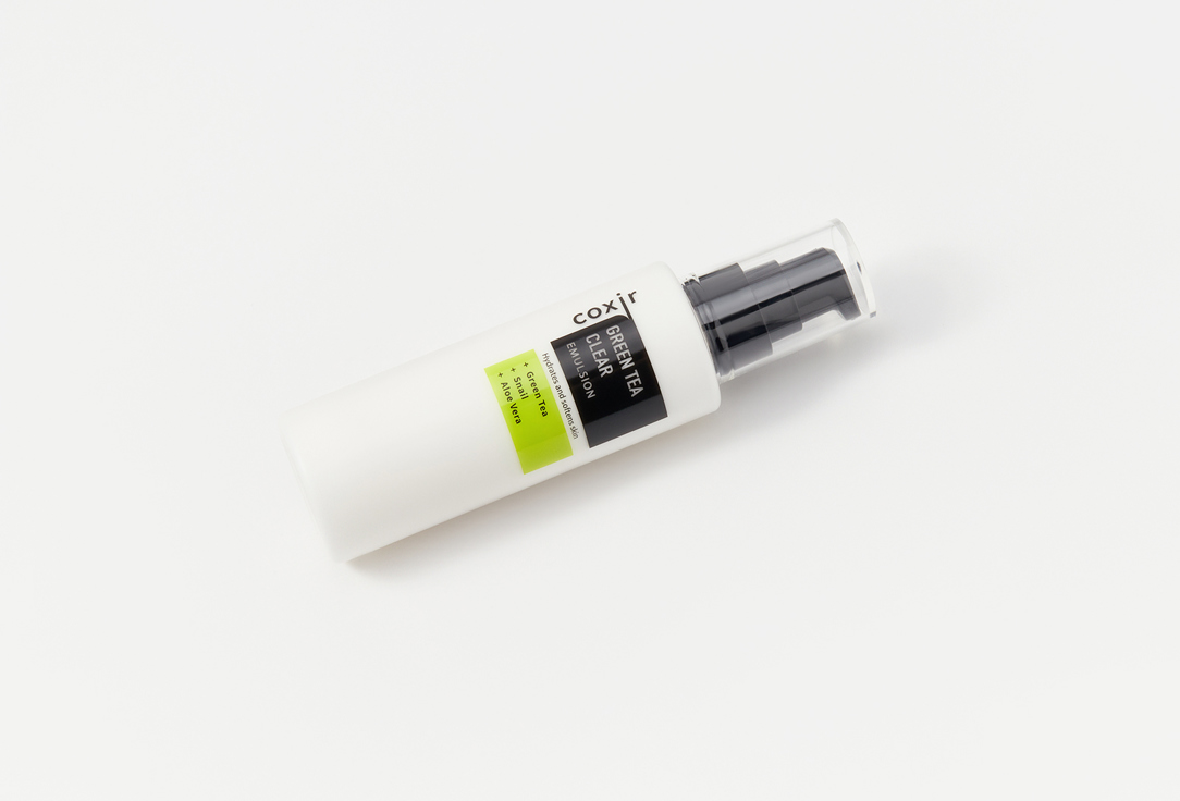 COXIR Soothing Face Emulsion Green Tea Clear Emulsion 100 ml COXIR Soothing Face Emulsion Green Tea Clear Emulsion