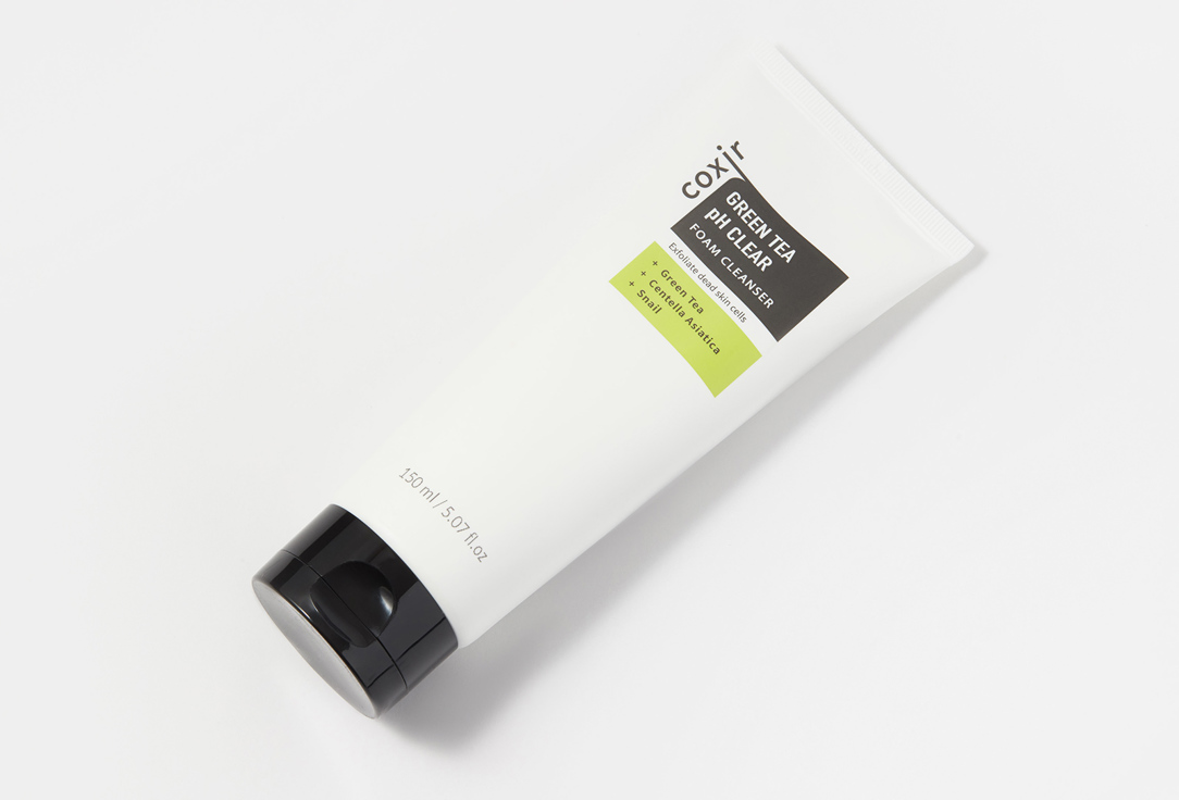 COXIR Cleansing Face Foam Greentea pH 150 ml COXIR Cleansing Face Foam Greentea pH