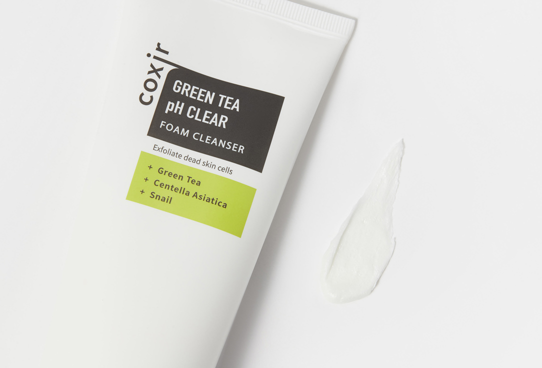 COXIR Cleansing Face Foam Greentea pH 150 ml COXIR Cleansing Face Foam Greentea pH
