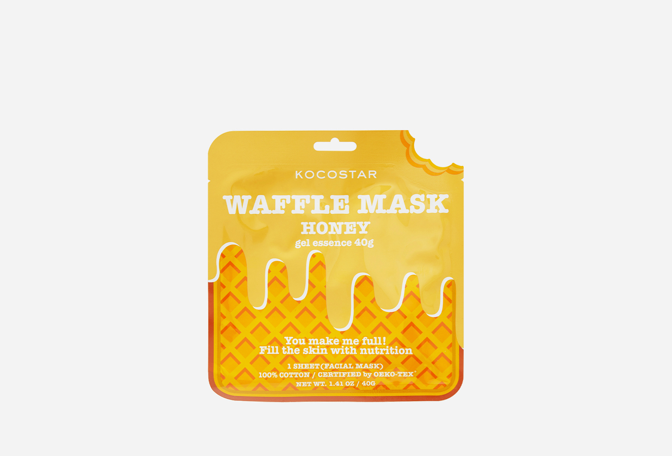 Waffle Mask Honey 1